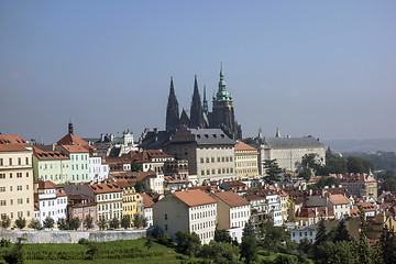 Image showing  landscapye of Prague Castle 