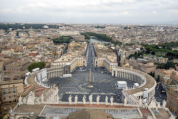 Image showing  St Peter's Square,Rome, Italy 
