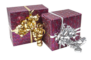 Image showing Gift Box with  Ribbon Bow