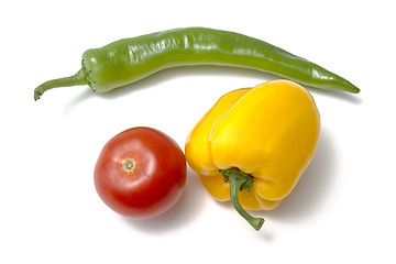 Image showing Tamato and pepper