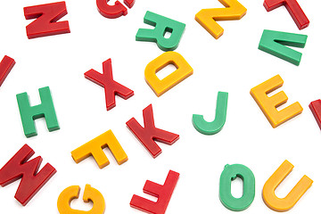 Image showing magnet alphabet 