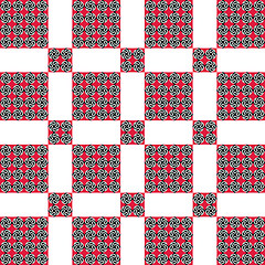 Image showing  seamless floral pattern 