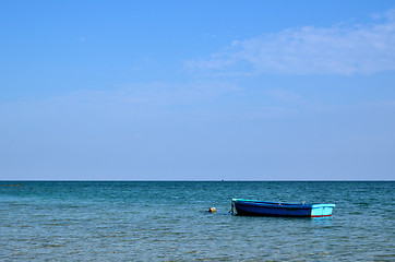 Image showing Blue Boat