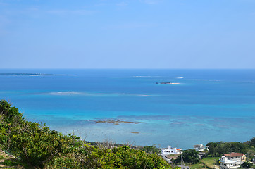 Image showing Blue coast