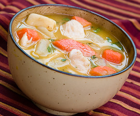 Image showing Chicken Soup - Caribbean Style