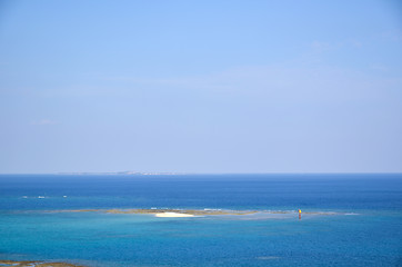 Image showing Cobalt blue coast