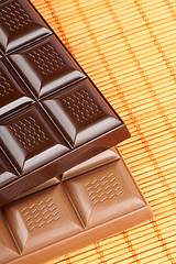 Image showing Chocolate bars