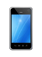 Image showing Smartphone Touchscreen