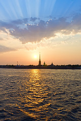 Image showing Peter and Paul fortress