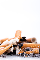 Image showing stop smoking cigarettes isolated