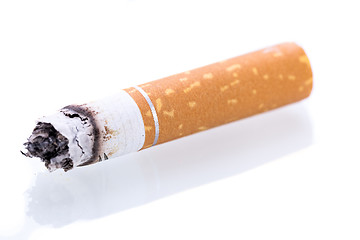 Image showing stop smoking cigarettes isolated