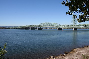 Image showing Columbia River Bridge