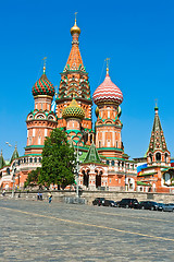 Image showing Saint Basil Cathedral  in Moscow