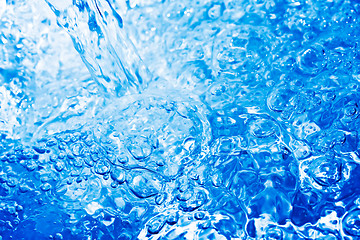 Image showing Blue water