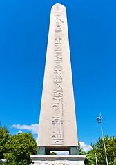 Image showing Egyptian obelisk in Istanbul