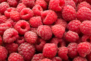 Image showing Raspberries