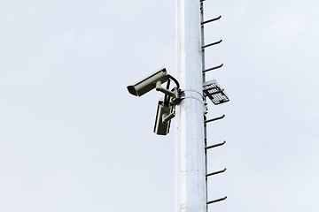 Image showing A security camera