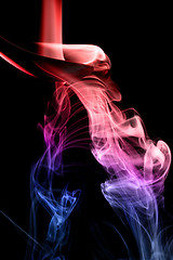 Image showing Multicolored smoke