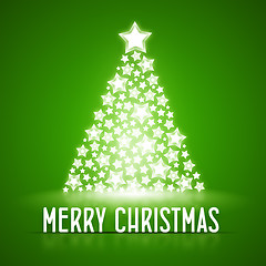 Image showing green christmas