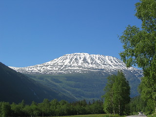 Image showing Mount Gaustatoppen