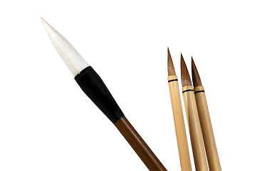 Image showing Chinese brushes