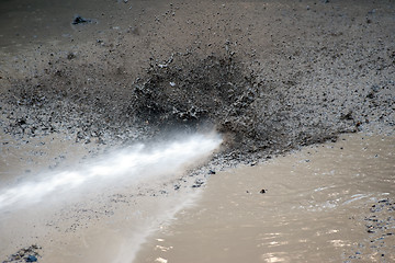 Image showing Mud splash