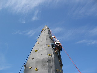 Image showing Climbing tower