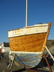 Image showing Bow of a boat