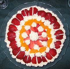 Image showing Creme cake