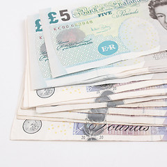 Image showing Pound note