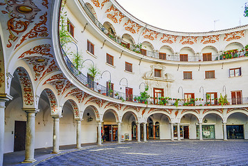 Image showing Plaza del Cabildo. Seville, Spain 