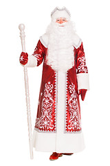 Image showing Santa Claus wearing red coat