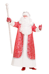 Image showing Father Frost wearing red coat