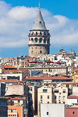 Image showing Galata district