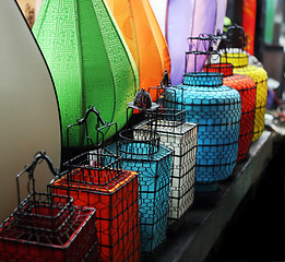 Image showing Asian lanterns