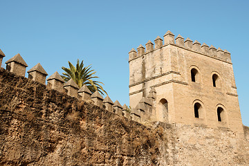 Image showing Seville ancient city walls