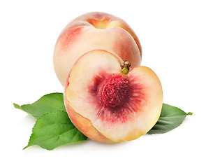 Image showing Sweet delicious peaches