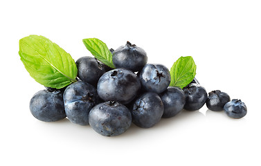 Image showing Useful blueberries