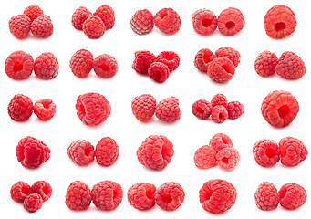 Image showing Raspberries