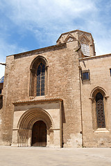 Image showing Valencia Cathedral and Almoina Square