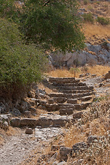 Image showing Stone steps.