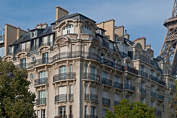 Image showing Parisian house.