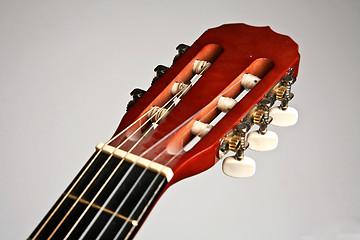 Image showing Guitar head stock
