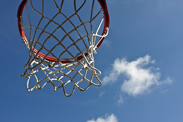 Image showing Basketball  net