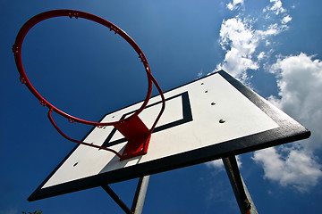 Image showing Basketball  net