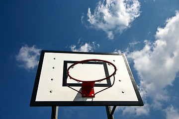 Image showing Basketball  net