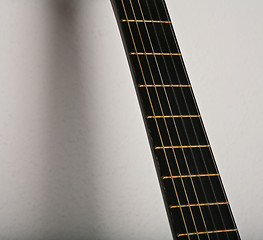 Image showing Guitar neck