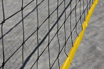 Image showing Volley ball net