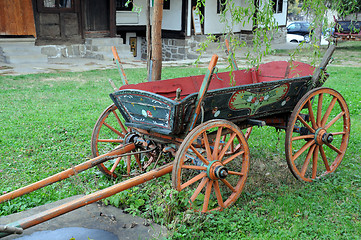 Image showing Vintage Painted Four-wheeler