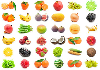 Image showing Fruits and Vegetables